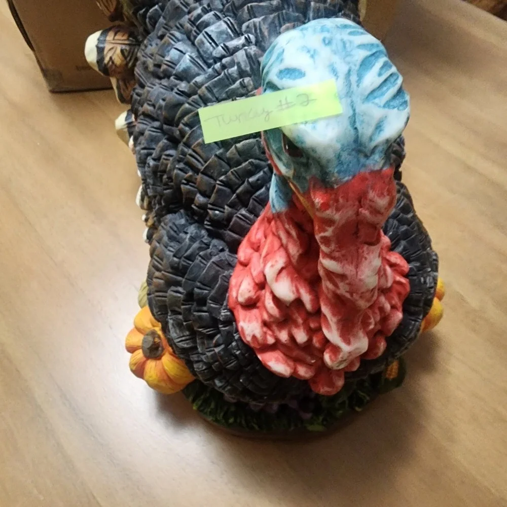 Design Toscano Tom The Turkey Resin Sculpture Large 15 Inch